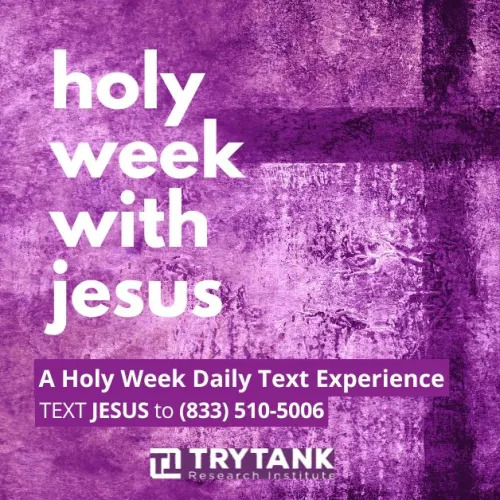 Holy Week With Jesus